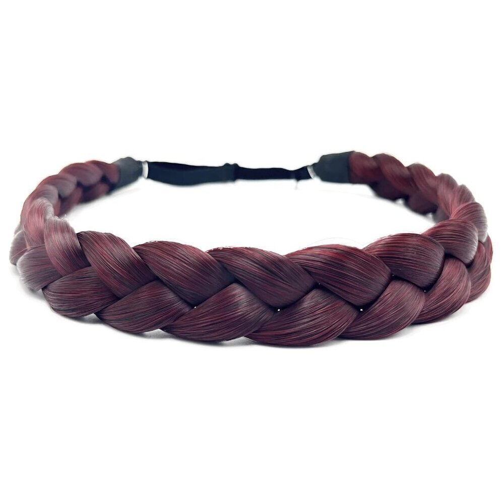 Synthetic Braided Headband Adult Fashion Hair Accessory Casual Style